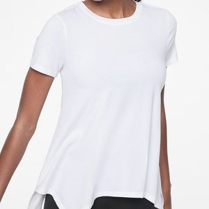 Athleta Essence Hankerchief Tee